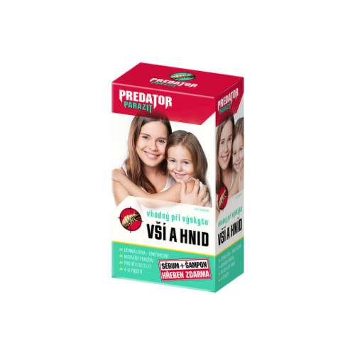 PREDATOR Parazit 2x100 ml + Hrebeň ZADARMO kúpite na Benulekaren.sk