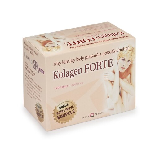 RosenPharma Kolagen Forte + Rosen Spa tablety krásne vlasy, nechty a pokožka 120 tbl kúpite na Benulekaren.sk
