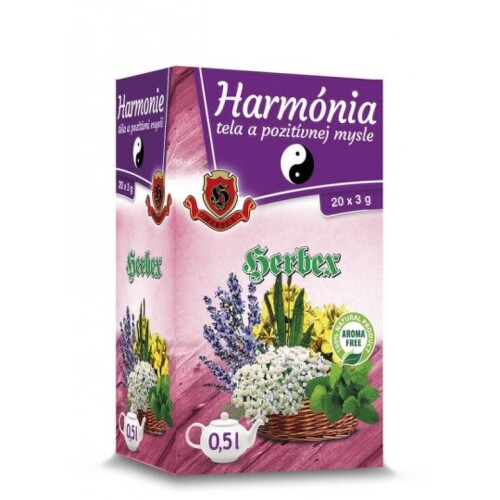 HERBEX HARMÓNIA tela a pozitívnej mysle, 20x3g kúpite na Benulekaren.sk
