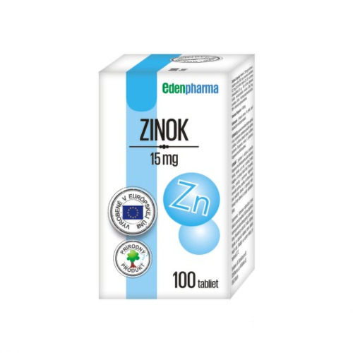 EDENPHARMA Zinok 15 mg 100 tabliet kúpite na Benulekaren.sk