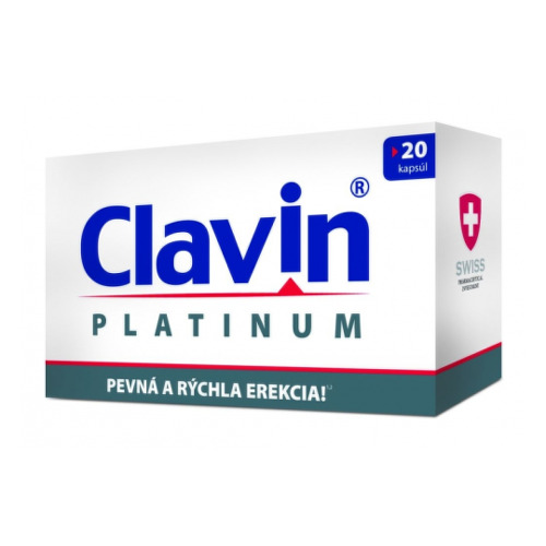 Clavin PLATINUM tobolky na podporu erekcie 20 cps kúpite na Benulekaren.sk