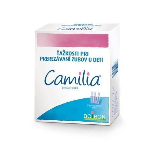 Boiron Camilia perorálny roztok pri ťažkostiach s rastom zubov 10x1 ml kúpite na Benulekaren.sk