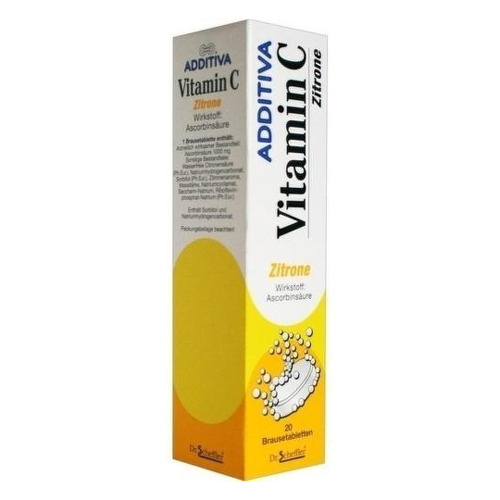 Additiva Vitamin C Zitrone šumivé tabliety 20 ks
