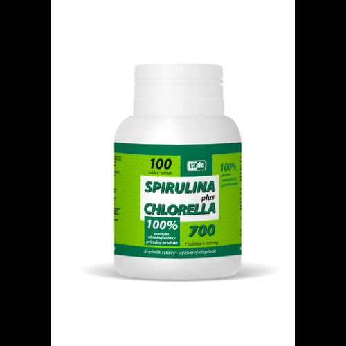 VIRDE Spirulina + Chlorella 100 tablety