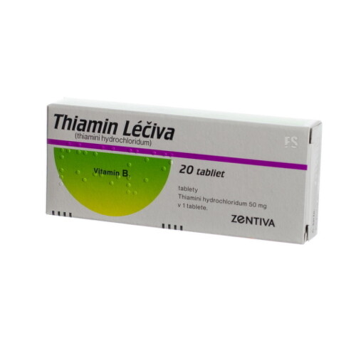 E-shop THIAMIN Léčiva 50 mg 20 tabliet