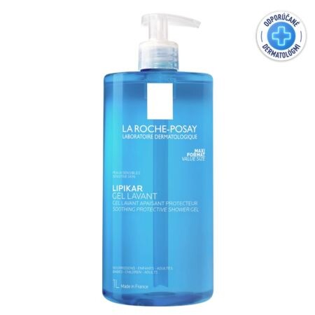 LA ROCHE-POSAY Lipikar upokojujúci a ochranný sprchový gél 1000 ml