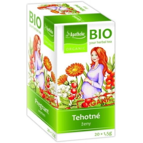 E-shop APOTHEKE BIO Selection bylinný čaj pre tehotné ženy 20 x 1,5 g