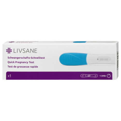 E-shop LIVSANE Rýchly tehotenský test 1 kus