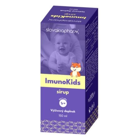 Slovakiapharm ImunoKids sirup pre deti od 1 roka 150 ml