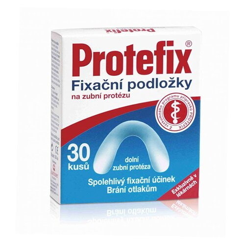 E-shop PROTEFIX Fixačné podložky na dolnú zubnú protézu 30 kusov