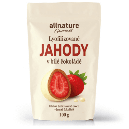 ALLNATURE Jahody sušené mrazom 100 g