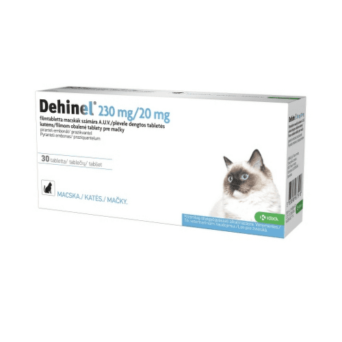 E-shop DEHINEL 230 mg/20 mg pre mačky 30 tabliet