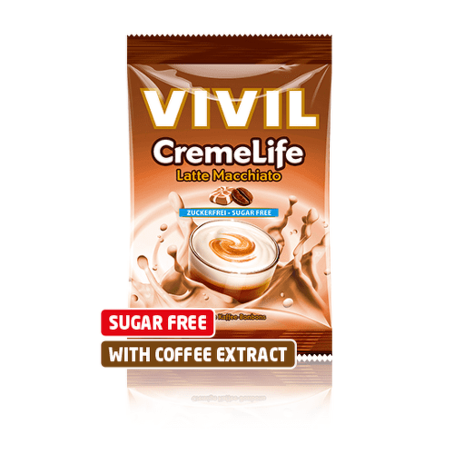 E-shop VIVIL Cukriky creme life classic kávovo smotanové 110 g