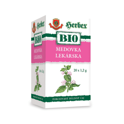E-shop HERBEX Bio tea medovka lekárska 20 x 1,2g