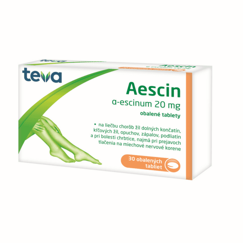 E-shop AESCIN 20 mg 30 tabliet