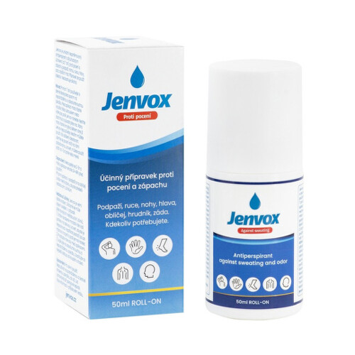E-shop JENVOX Proti poteniu roll-on antiperspirant 50 ml