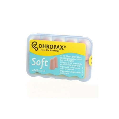 E-shop OHROPAX Soft ušné vložky v plastovom obale 10 ks