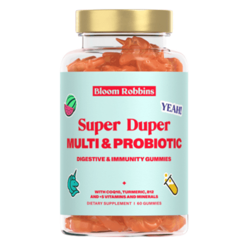 BLOOM ROBBINS Multi & probiotic gumíky jednorožci 60 ks