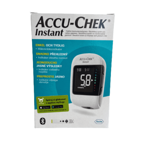 ACCU-CHEK Instant II glukomer súprava na monitorovanie krvnej glukózy 1 ks