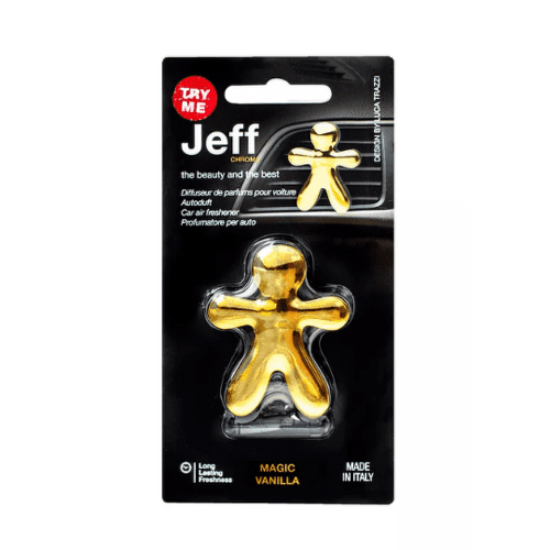 E-shop MR&MRS Jeff chrome magic vanilla osviežovač vzduchu zlatý 1 ks