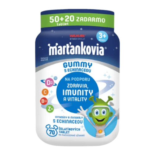 E-shop WALMARK Marťankovia gummy s echinaceou 50 + 20 ZADARMO