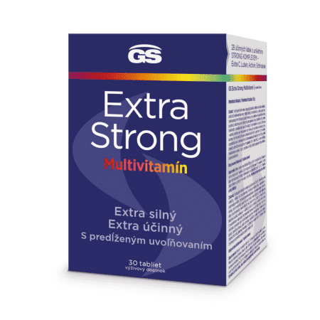 E-shop GS Extra strong multivitamín 30 tabliet