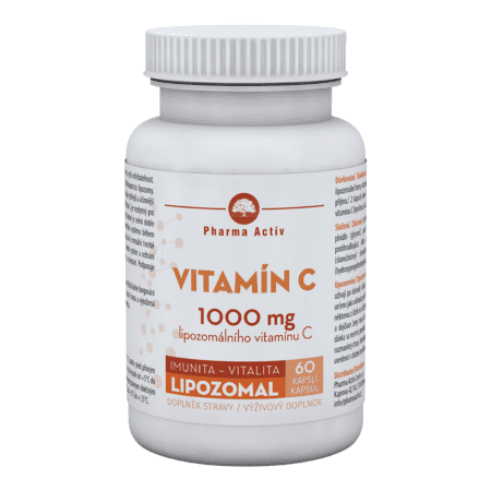 E-shop PHARMA ACTIV Lipozomal vitamín C 1000 mg 60 kapsúl