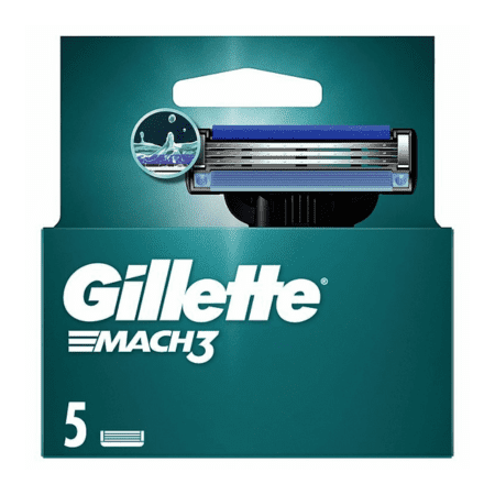 GILLETTE Mach3 Náhradné hlavice 5 ks kúpite na Benulekaren.sk