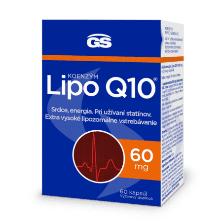 E-shop GS Koenzým lipo Q10 60 mg 60 kapsúl
