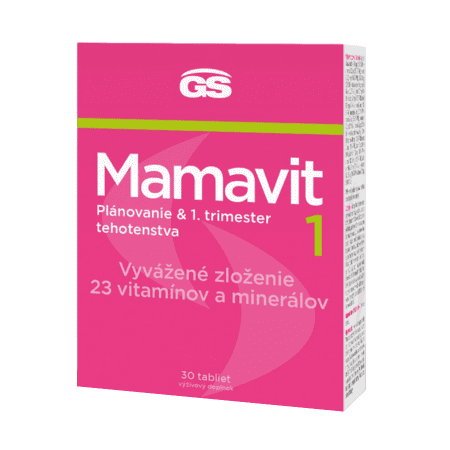 E-shop GS Mamavit 1 plánovanie a 1. trimester 30 tabliet