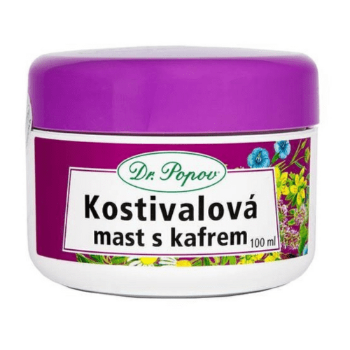 DR. POPOV Masť kostihojová s gáfrom 100 ml