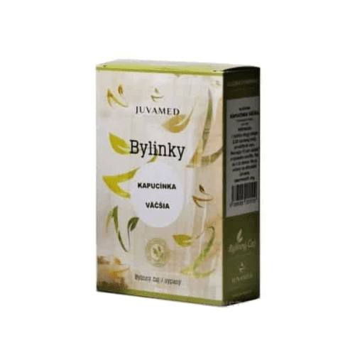 JUVAMED KAPUCÍNKA VÄČŠIA - PLOD CELÝ bylinný čaj sypaný 50g kúpite na Benulekaren.sk