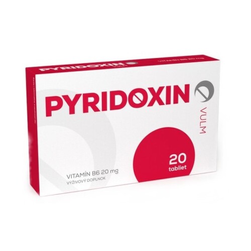VULM PYRIDOXIN (vitamín B6 20 mg) 20 tbl kúpite na Benulekaren.sk