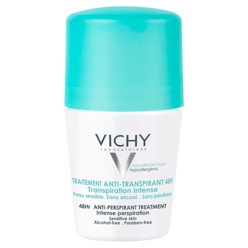 VICHY Dezodorant roll-on proti nadmernému poteniu 48h 50 ml