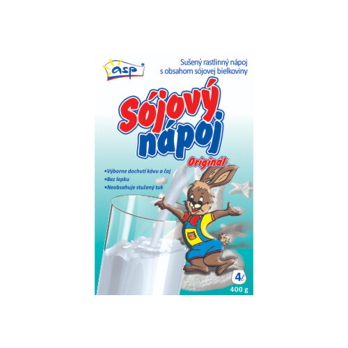 Asp SÓJOVÝ NÁPOJ Originál (Zajac) 400 g kúpite na Benulekaren.sk