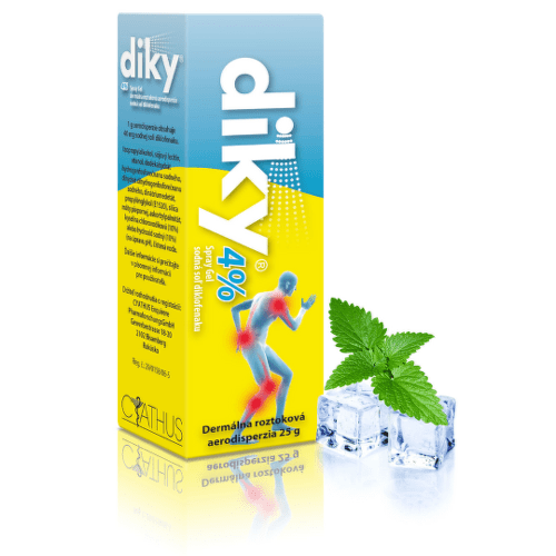 DIKY 4 % Spray gel 25 g