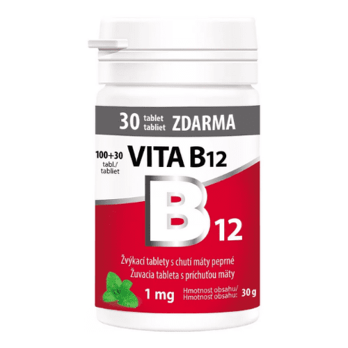 Vitabalans VITA B12 1 mg 130 ks kúpite na Benulekaren.sk