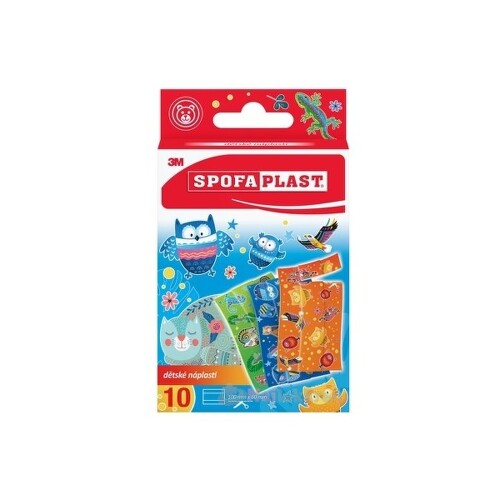3M™ SPOFAPLAST 117 Detské náplasti 10 cm x 6 cm 10 kusov kúpite na Benulekaren.sk
