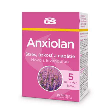GS Anxiolan s levanduľou 30 tabliet kúpite na Benulekaren.sk