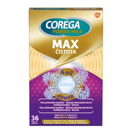 COREGA Power max čistota 36 ks