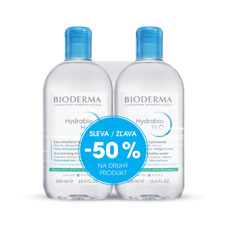 BIODERMA Hydrabio H2O Micelárna voda Výhodné balenie 2x500 ml kúpite na Benulekaren.sk