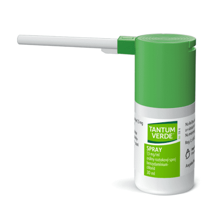 TANTUM VERDE Spray 1,5 mg/ml orálna aerodisperzia 30 ml kúpite na Benulekaren.sk
