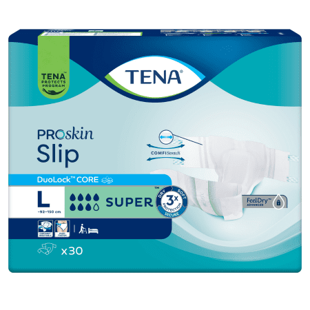 TENA Slip Super L inkontinenčné nohavičky 30 ks