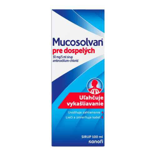 Mucosolvan Mucosolvan 30mg/5ml sirup na kašeľ so silným zahlienením 100 ml kúpite na Benulekaren.sk