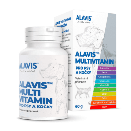 ALAVIS MULTIVITAMÍN pre psy a mačky 60 g kúpite na Benulekaren.sk