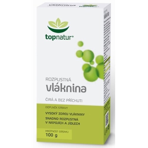 E-shop TOPNATUR Vláknina rozpustná 100 g