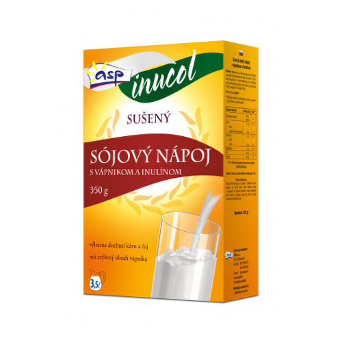 Dimica SÓJOVÝ NAPOJ INUCOL sušený s vápnikom a inulínom 350 g kúpite na Benulekaren.sk