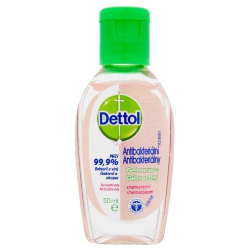 DETTOL antibakteriálny gél na ruky s rumančekom 50 ml kúpite na Benulekaren.sk