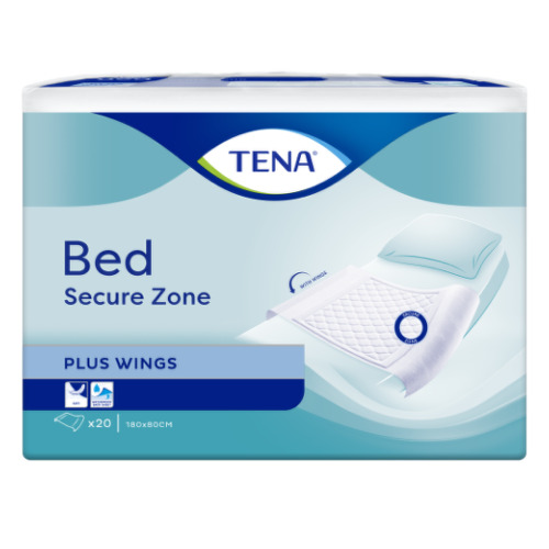 TENA Bed plus wings absorpčné podložky 180 x 80 cm 20 kusov