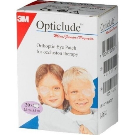 3M FUTURO Opticlude Mini Junior Očná náplasť 5 x 6 cm, ortoptická, na liečbu strabizmu 20 ks kúpite na Benulekaren.sk